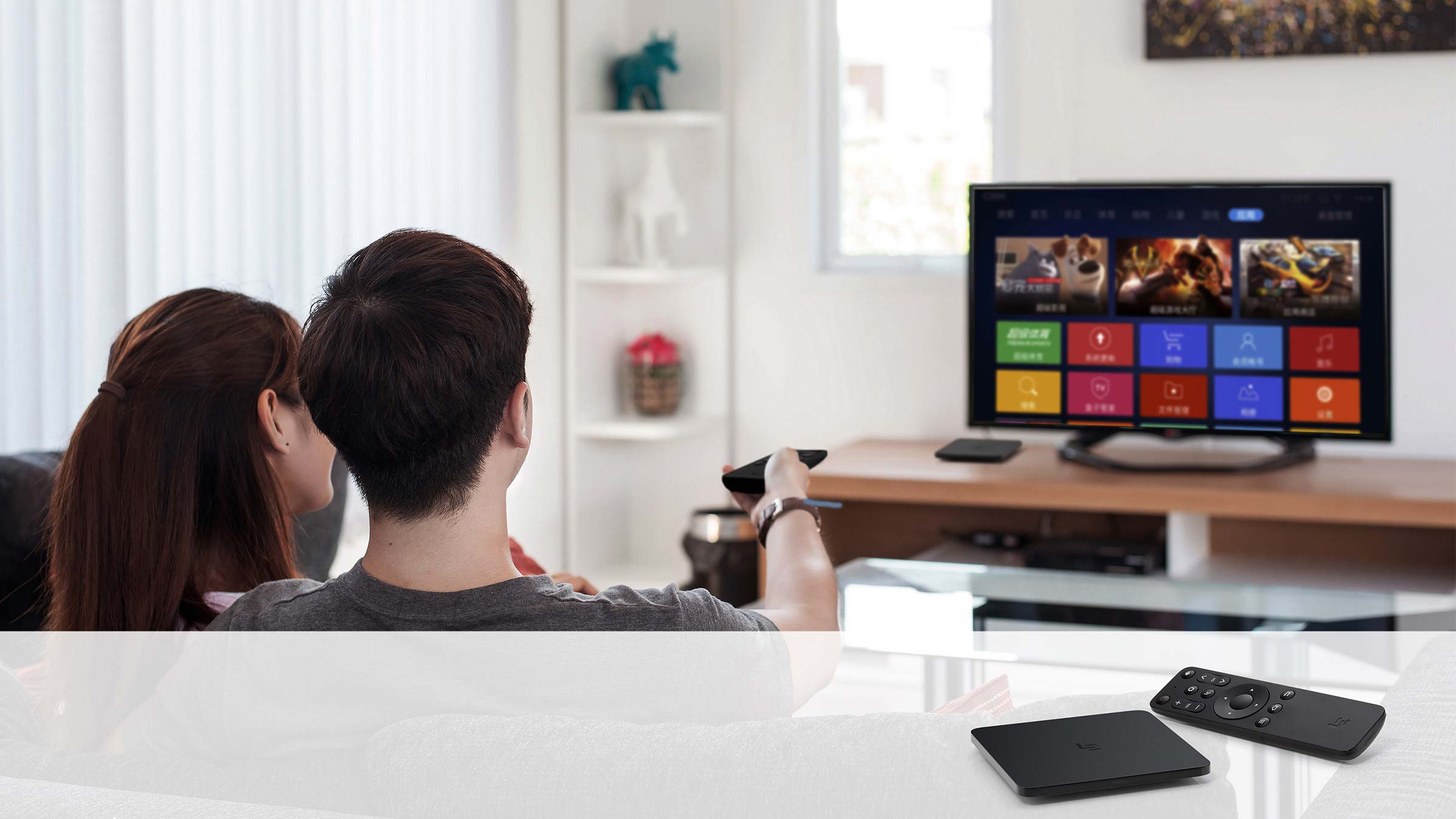 cục phát wifi xiaomi LeTV box U4 mạng set-top box Android wifi HD box player Letv / nhạc cũng MỚI C1S bộ phát wifi giá rẻ