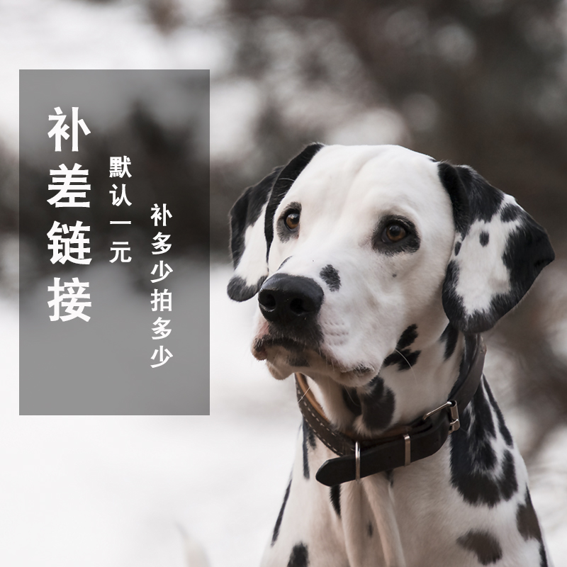 Make up the difference, make up the postage hyperlink, the default is one yuan, how much to make up for how many shots