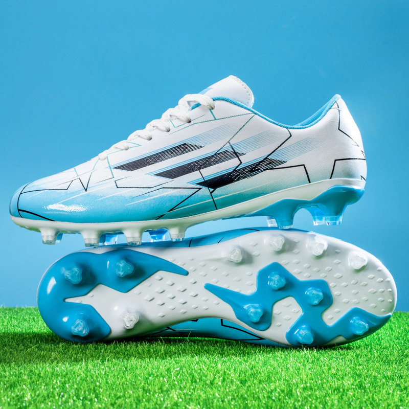 Messi Falcon Football Shoes boys and girls student TF crumbled young adult ag long nail grass training shoes