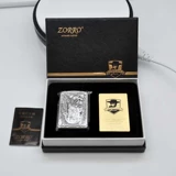 Zorro Pure Brass Shell Kerosene Liner древний серебряный накол антикварный цельный рельеф Pixiu