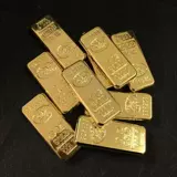 Золотая классическая зажигалка, металлическая ультратонкая глянцевая фигурка