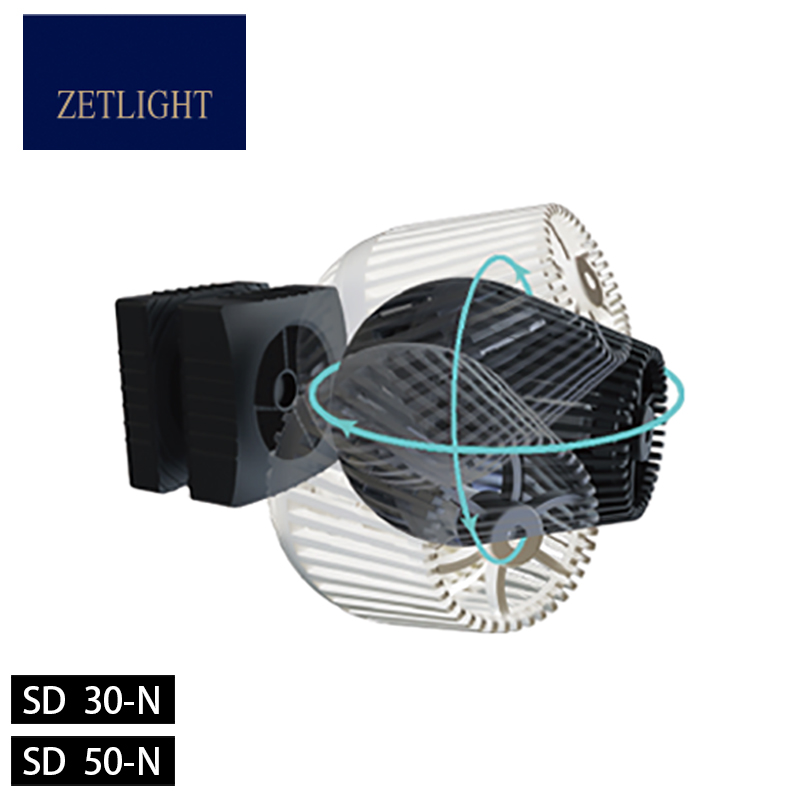 ZETLIGHT Accumulated light frequency conversion surfing pump magnet suction cup aquarium aquarium making waves and waves making fish tank wave making pump mute