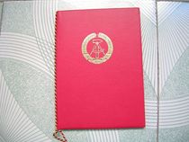 Certificate of the original East German Vanguards outstanding contribution to the silver medal