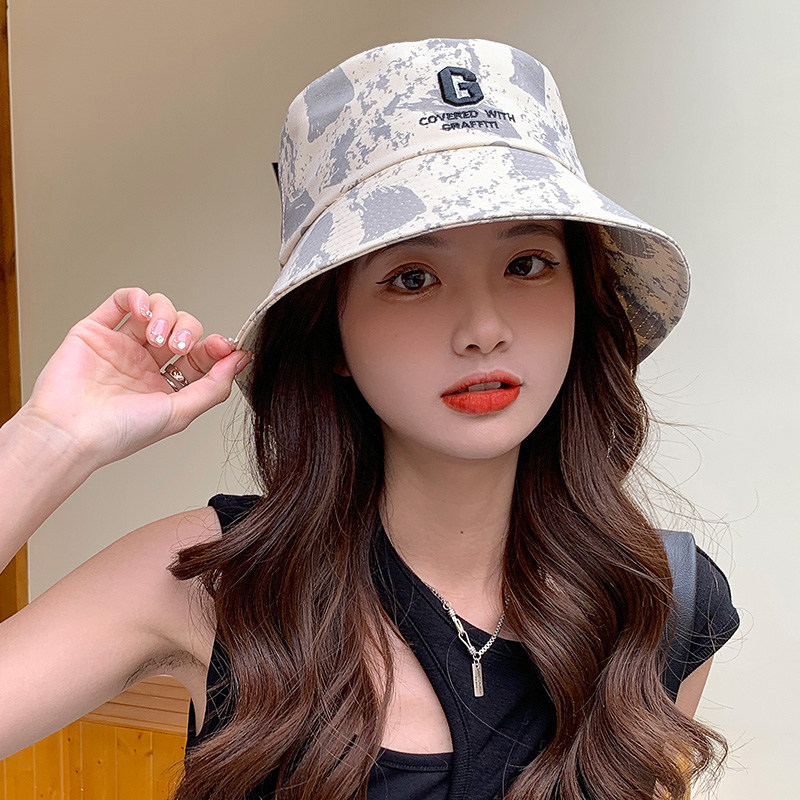 Candy Keen fisherman hat woman 2022 spring summer new day series 100 lap net red ins sunscreen sunhat