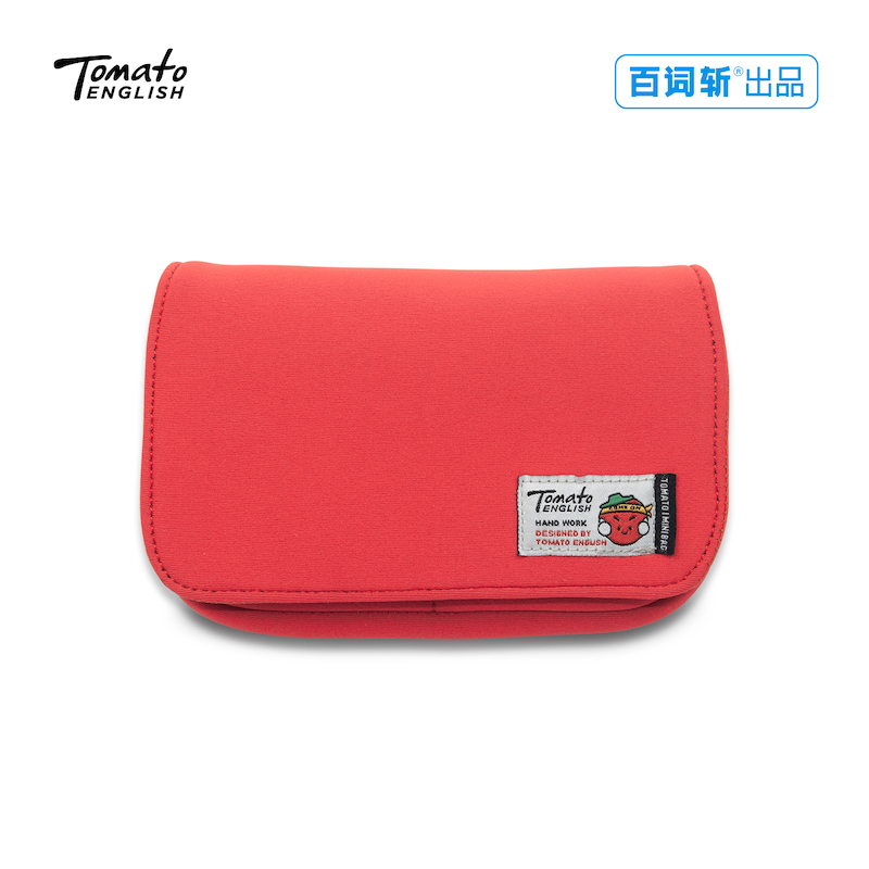 (tomato English) WARM series digital containing mobile phone accessories containing digital headphone portable bag