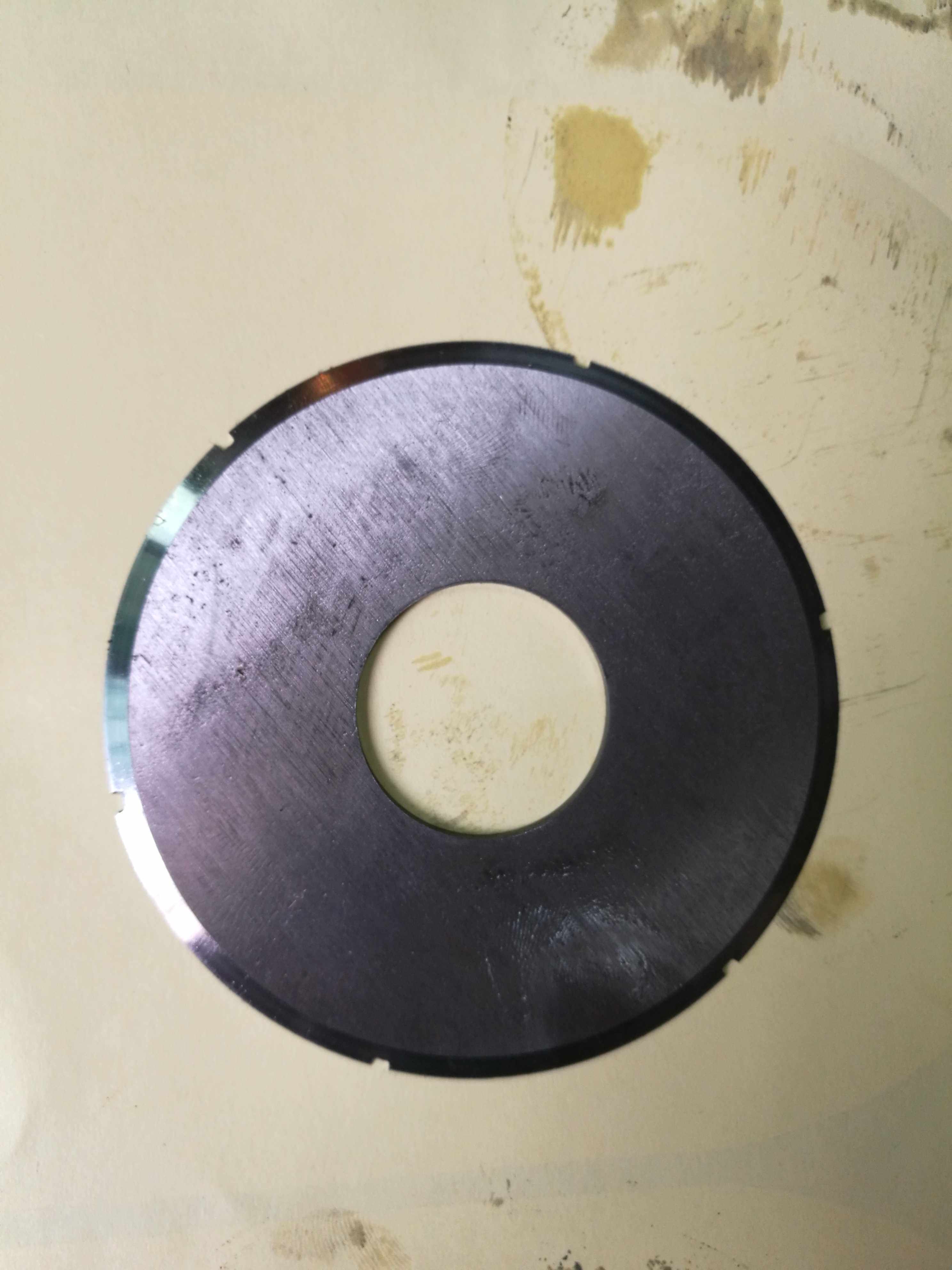 Desktop meat slicer blade (with teeth)