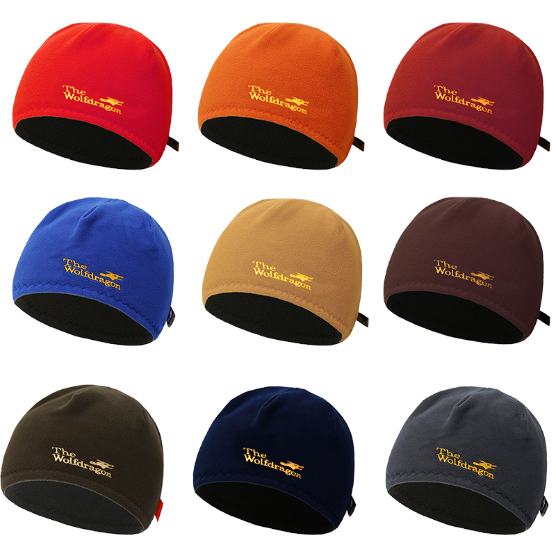 Autumn and winter men and women thickened outdoor fleece hat sports cold and windproof warm mountaineering riding ski running hat