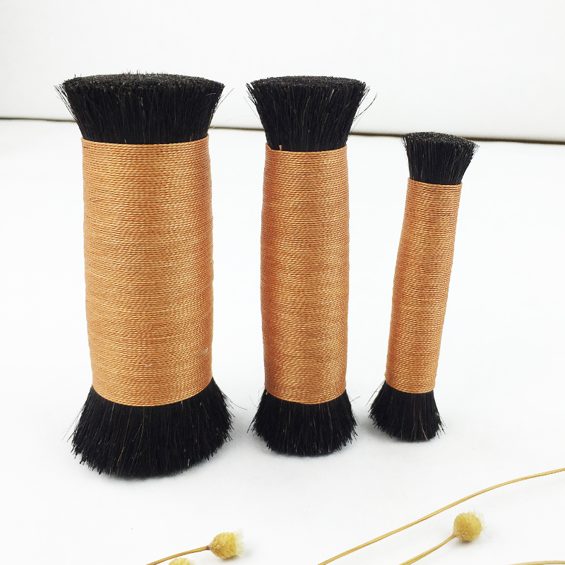 Jinshi Seal carving horse bristle brush for extension printing Horse brush extension monument mane tiger Brown tiger Brown tiger for text room