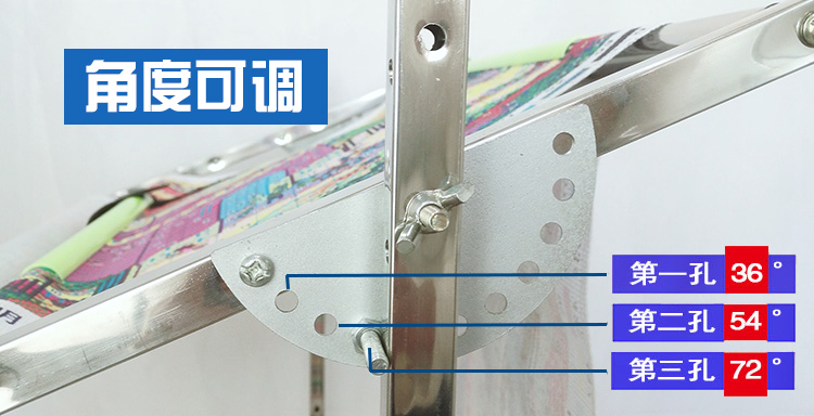 Quanh co khung khung thêu thêu khâu thép không gỉ giá 1,4m khâu kệ có thể điều chỉnh vận chuyển Nghiêng lớn - Công cụ & phụ kiện Cross-stitch tranh thêu chữ thập bình hoa
