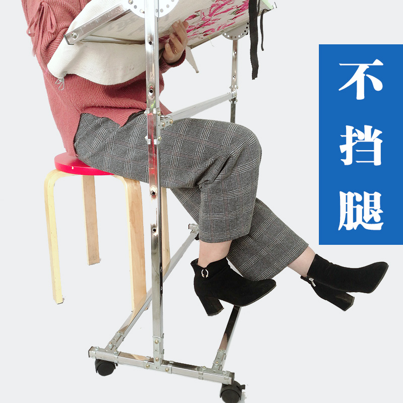 Rack-embroidered brace with no legs embroidered frame Show cross embroidered photo frame shelf clear cabin special price home show
