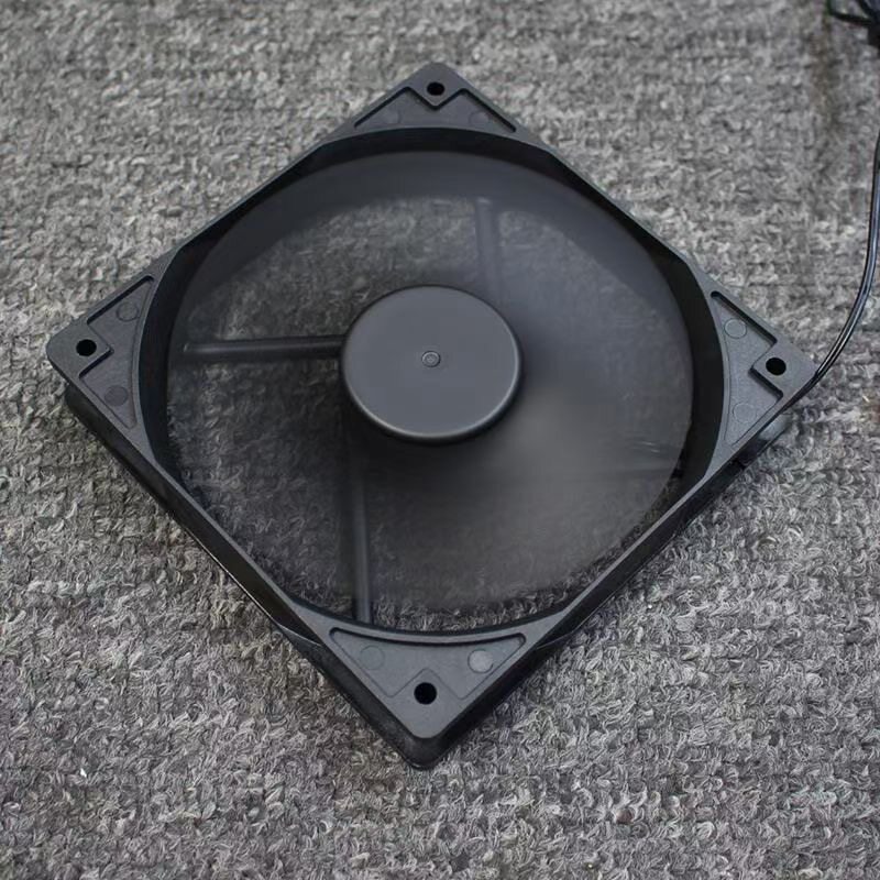 Double Ball 3000 3,500 RPM 12V Temperature Controlled PWM 12025 HDD Mining Bit Machine Violent Big Fan