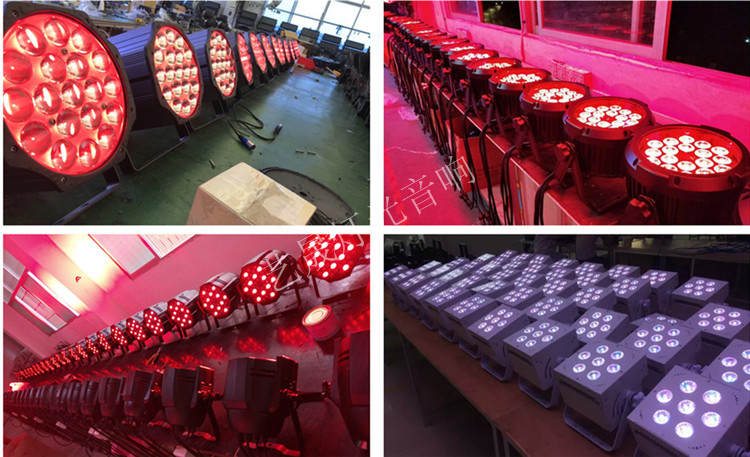 đèn hắt sân vườn Đèn chùm 150W LED150W Đèn pha di chuyển Thanh ánh sáng Thiết bị chiếu sáng sân khấu Flash Hiệu suất đám cưới Par Light đèn led 7 màu nháy theo nhạc