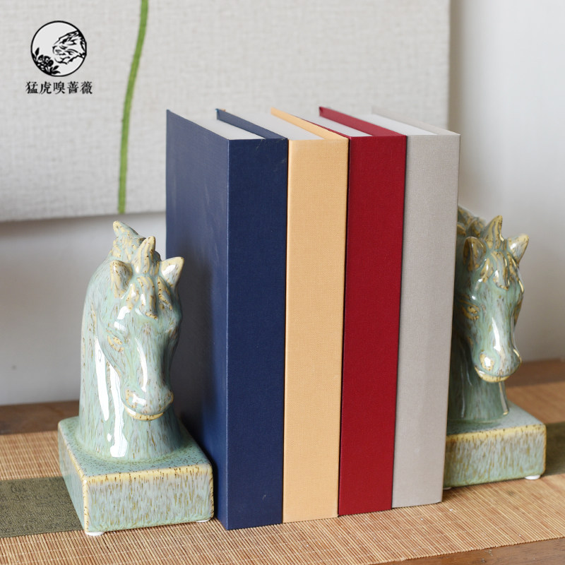 New Chinese Fake Book Emulation Book Adornment-style Room Living Room Home Residence Living-room Home Decoration Book Swing Piece Book House Book box