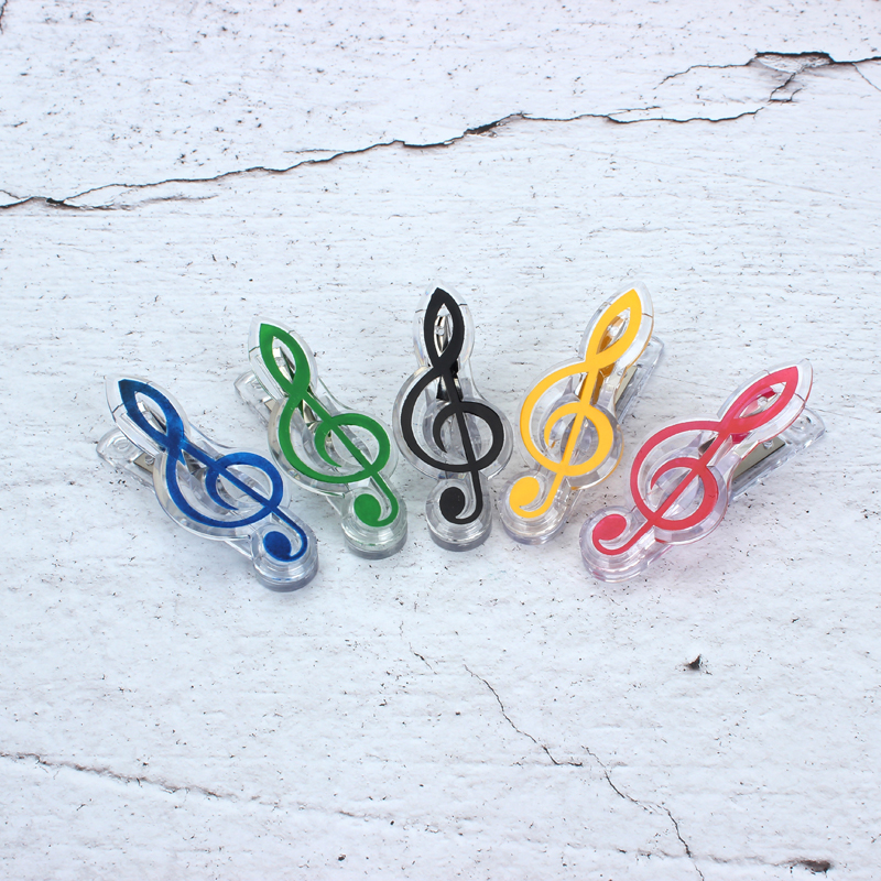Multi-functional sheet music clip piano Spectral clips Students with paper book Illustrated Notes Transparent Folder Son-Taobao