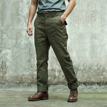 VINTAMERI Military pants Vietnam War OG-107 100 hitch retro style Old Body Straight Barrel Casual Long Pants