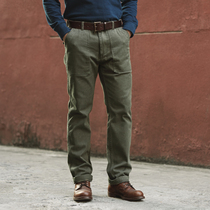 VINTAMERI MILITARY PANTS Vietnam OG-107 Wild RETRO Yeast washed OLD SLIM STRAIGHT casual pants