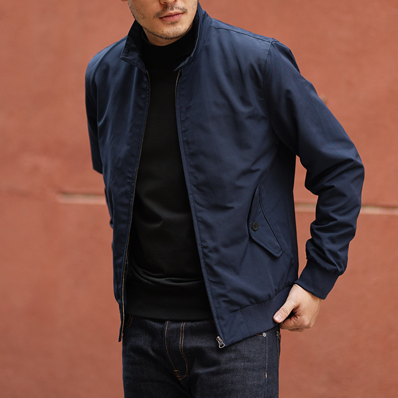 VINTAMERI BRITISH VINTAGE MODS MOTORCYCLE BUSINESS EVERYDAY DUPONT TEFLON WATERPROOF HARRINGTON JACKET