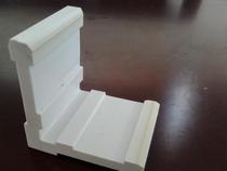 Factory direct permanent solid plastic pipe PVC pipe profile L type 48mm