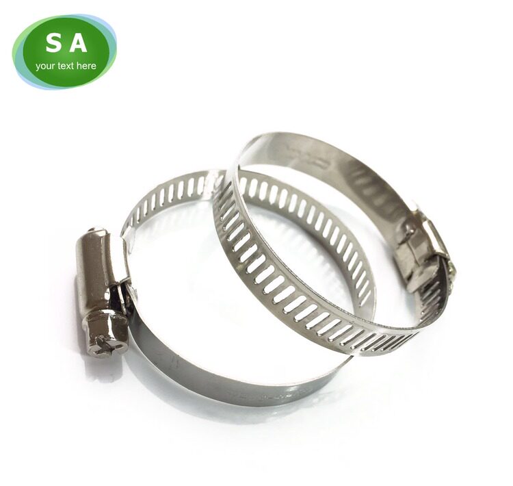 Throat hoop stainless steel pipe clamp pipe clamp pipe clamp pipe hoop stainless steel gas gas pipe water pipe hoop