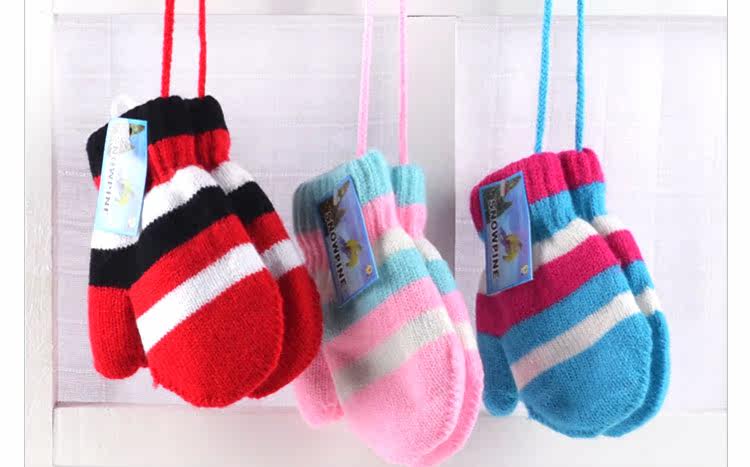 Gants pour enfants en cachemire - Ref 2146426 Image 9