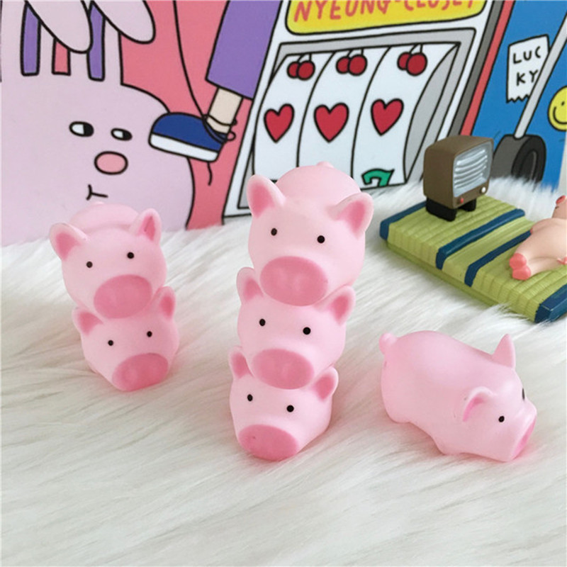 New newborn photography props 100 days baby decoration knick-knacks personality children's photo mini pink piglet