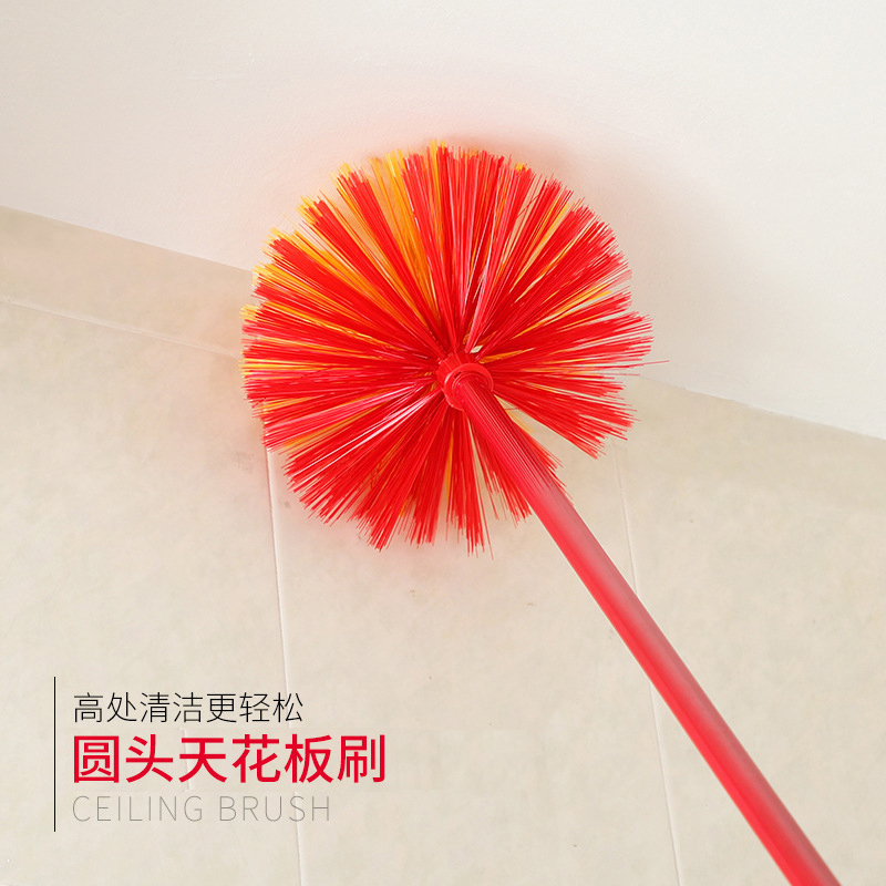 180 ° Spherical Brush Head Spider Web Replacement Head Ceiling Multifunctional Cleaning Duster Tool 180 ° Spherical Brush Head Spider Web Replacement Head Ceiling Multifunctional Cleaning Duster Tool