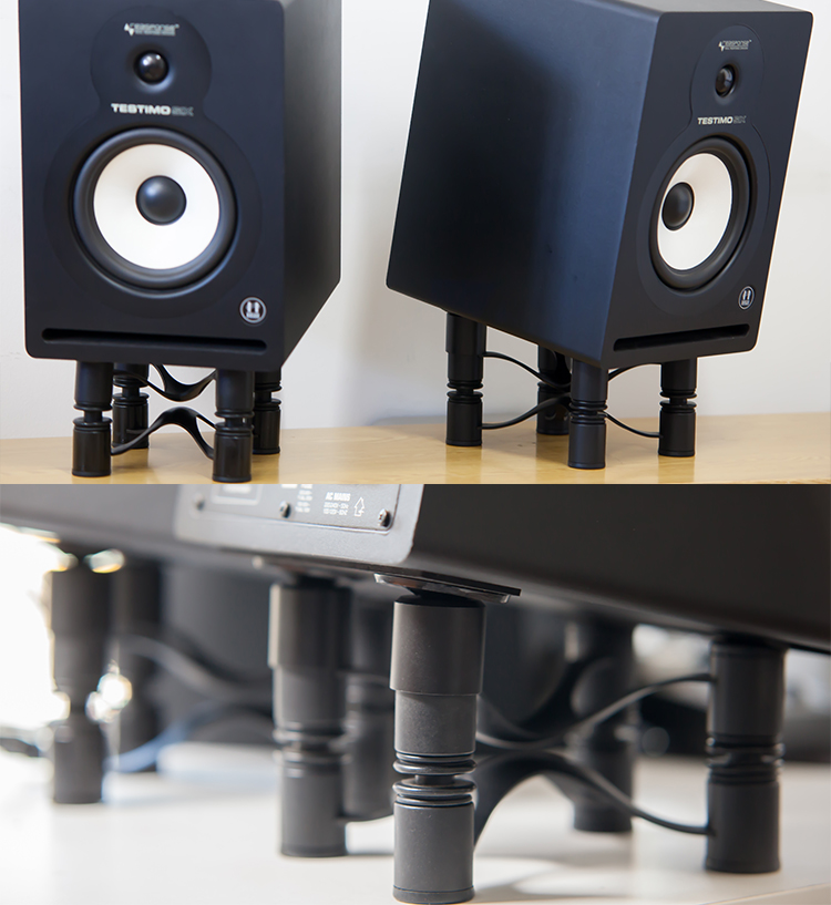 Desktop Speaker Stands Monitor Speakers Damping Suspension Bracket