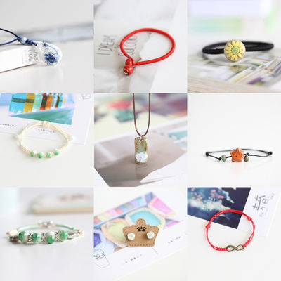 The broken series features a fresh, fashionable and trendy handmade ceramic necklace, bracelet, small jewelry, gift and pendant