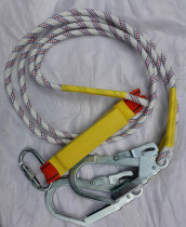 Full body seat belt high-altitude seat belt five-point seat belt buffer double large hook European seat belt