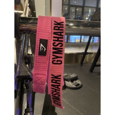 GYMSHARK SILICON фитнес-тренинг мужской и женский вспомогательный ремень для становой тяги на запястье, вспомогательный ремень для подтягивания для защиты запястья