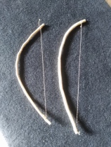 Bow and Arrow crafts ornaments Cypress Willow peach wooden chun mu Poplar mulberry wood Elm jujube Thuja bow and arrow customization