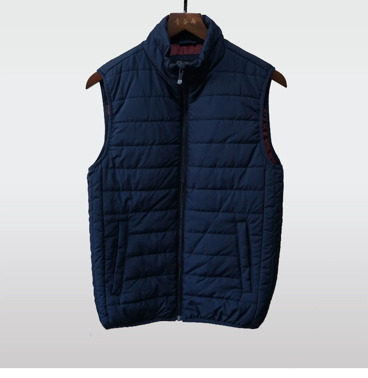 Đàn ông và phụ nữ với cùng một chiếc áo vest cotton mỏng nhiều màu đa năng cotton vest mùa đông ấm áp áo khoác nữ 8201 Qinggu mưa - Áo vest cotton áo ba lỗ tập gym