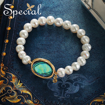 SPECIAL EUROPEAN AND EUROPEAN RETRO-STYLE FRESHWATER PEARL BRACELET HANDSTRING HANDSTRING ACCESSORIES FOR THE FEMALE CLOUD END MONEYSPRING SUMMER NEW