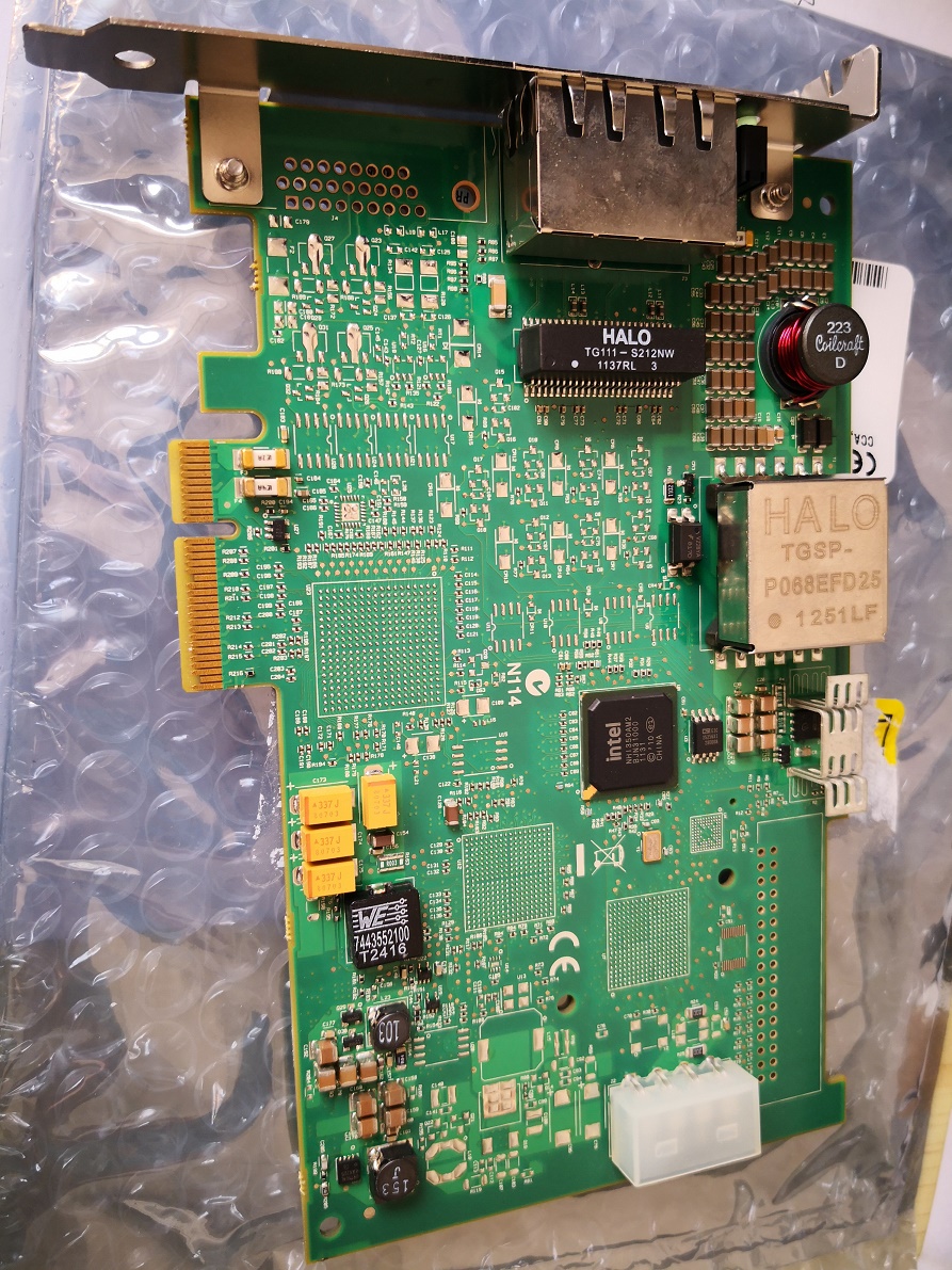 NI PCIE-8236 782524-01 Ethernet grid powered frame receiver