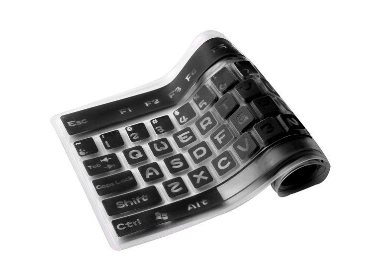 Color transparent desktop L-shaped T-shaped long carriage return universal desktop computer keyboard film protective film