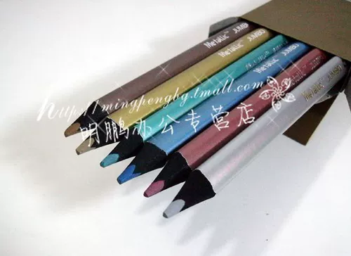 Marco Marco Line 6 Color Beautiful Metallic Color Pencil (толстый треугольный стержень) 6 Розничная цена