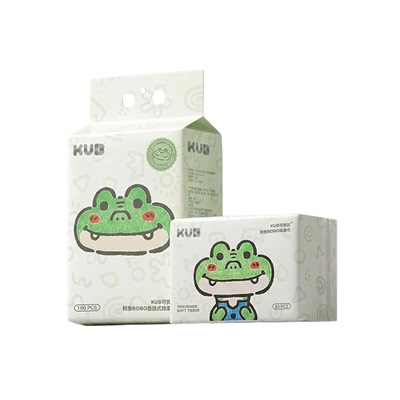 可优比抽挂式一次性洗脸巾