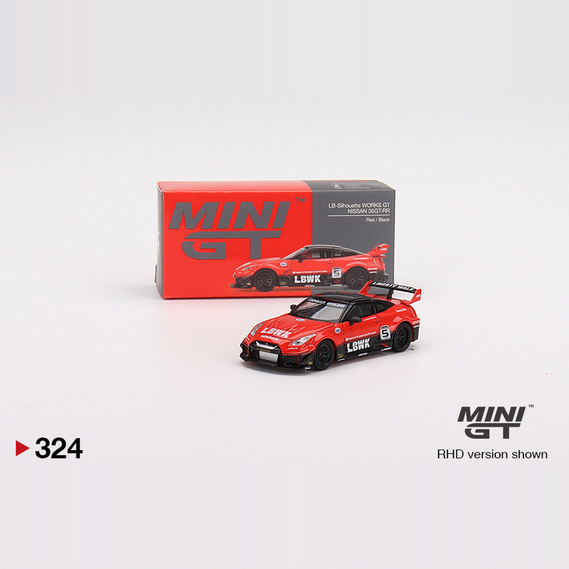 Minigt 1:64 Nissan Nissan Gtr R35 35Gt-Rr Alloy Car Model 324