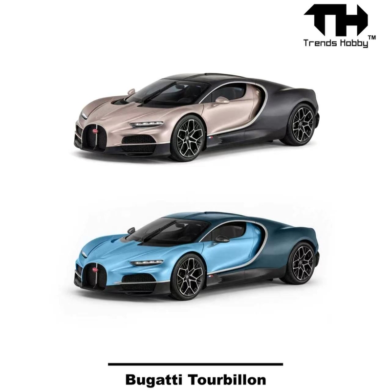 Trends Hobby Th 1:64 Bugatti Tourbillon Alloy Car Model