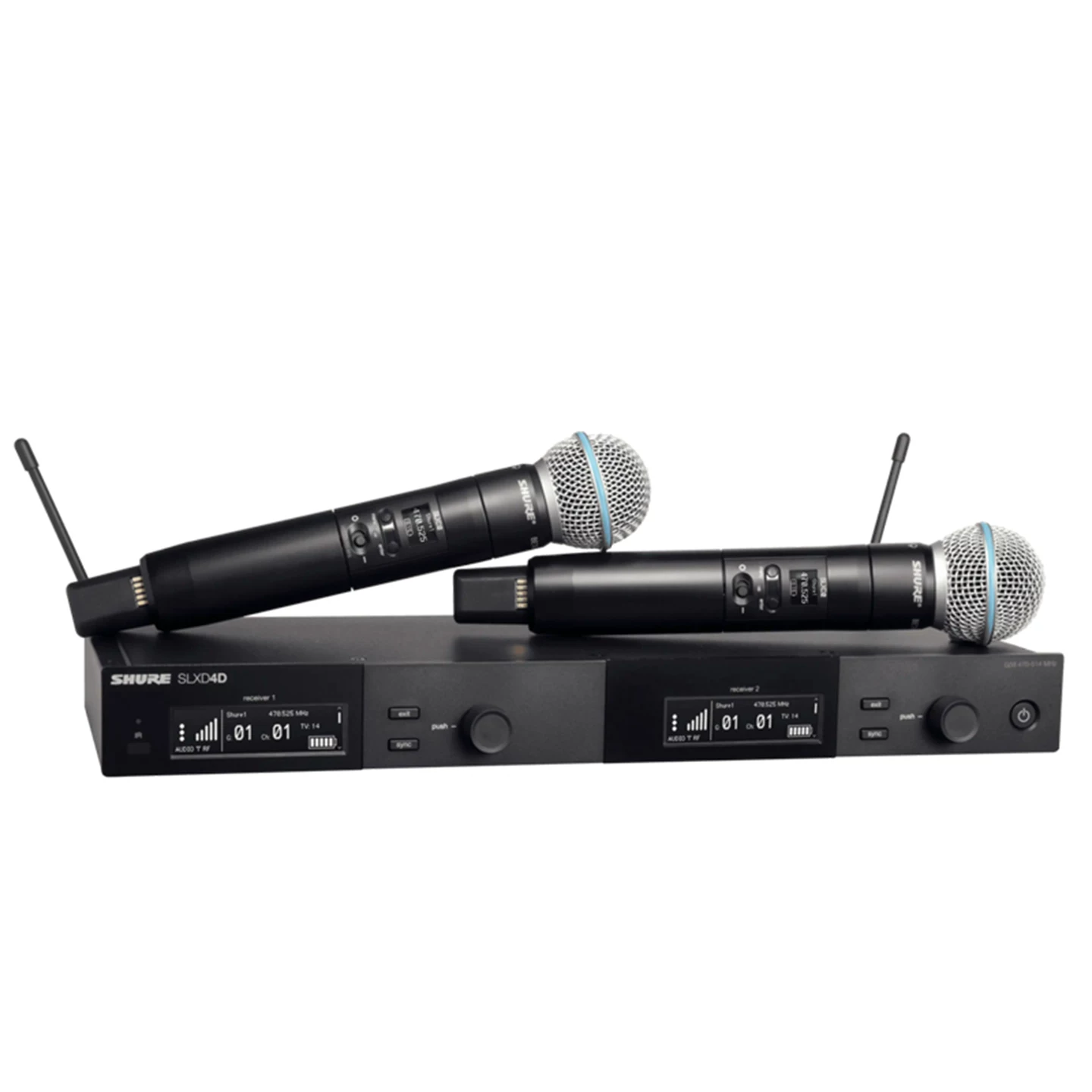 Shure/ SLXD24/SM58 цифровой беспроводной микрофон BETA58A сценическое выступление конференц-микрофон