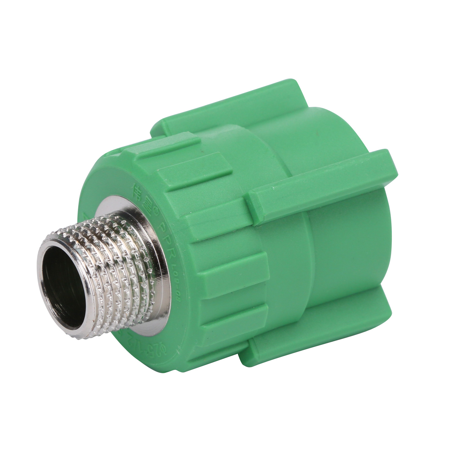 Weixing PPR pipe outer wire joint male thread direct green white 20 25 32