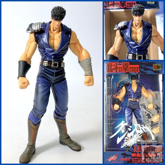 现货海洋堂XEBEC 北斗神拳200X 健次郎18cm 非山口转轮手办！经典