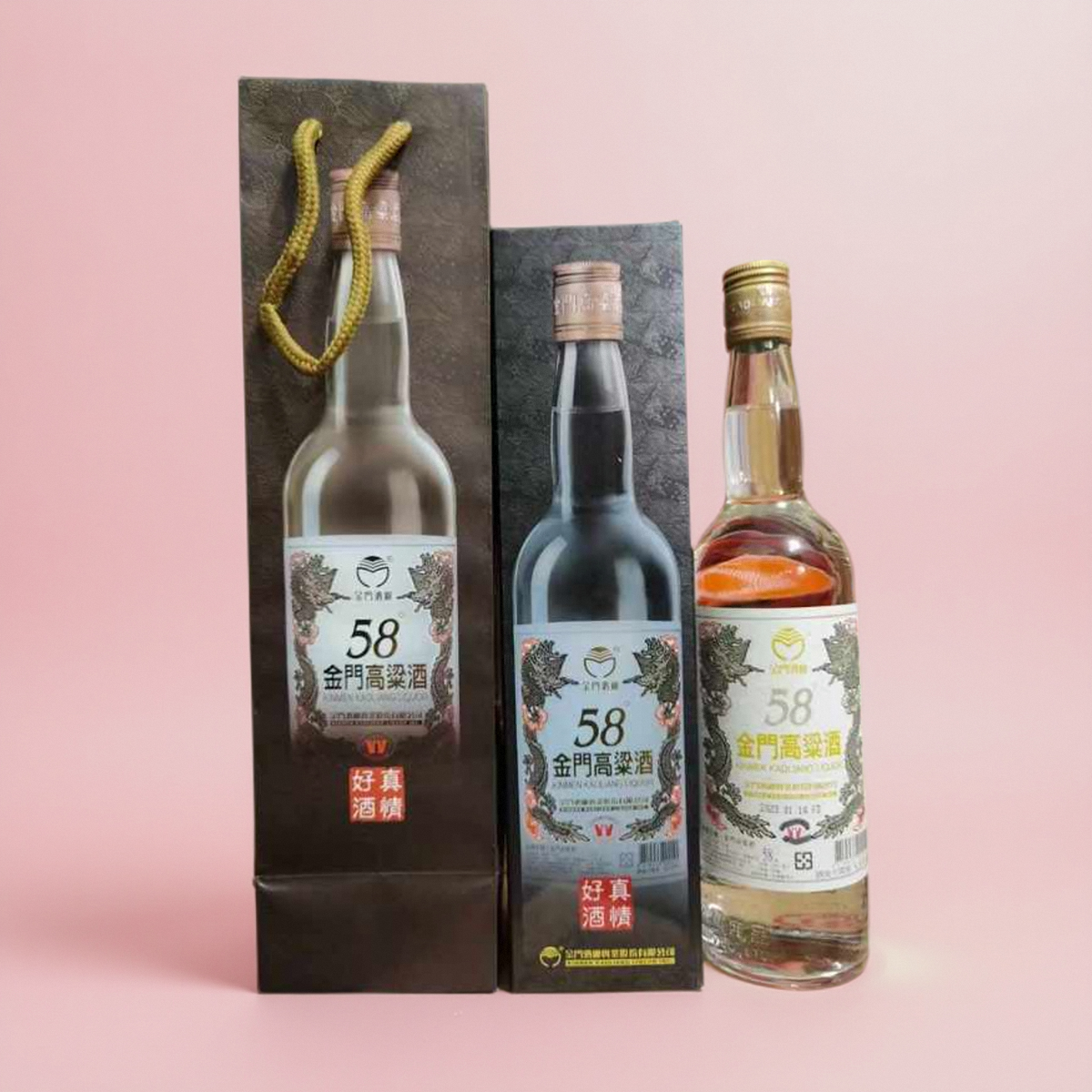 金门高粱酒白金龙750ml 金门高粱酒白标58度清香型酒58度台版评价- 淘宝网