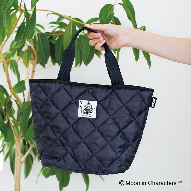 Japanese BOOK magazine style Nordic sundries cute cartoon quilted lunch bag hand bag lunch box bag