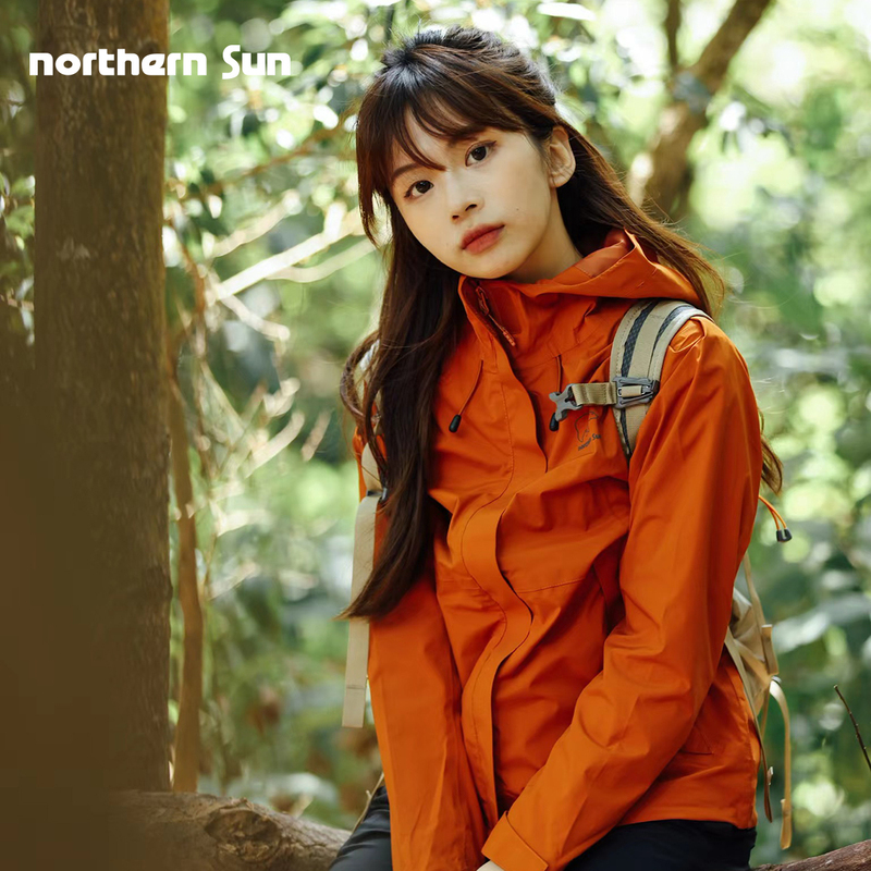 Same Style as the Blogger | North Mountain Spring and Autumn Single-Layer Outdoor Windproof and Waterproof Jacket Women's Hiking and Camping Jacket Same Style as the Blogger | North Mountain Spring and Autumn Single-Layer Outdoor Windproof and Waterproof Jacket Women's Hiking and Camping Jacket