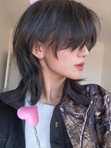 Wolf Tail Wig Short Hair Girl Cool All Headgear Natural Net Red Mullet Hair Type Design Universal Warrior Head Wig Man