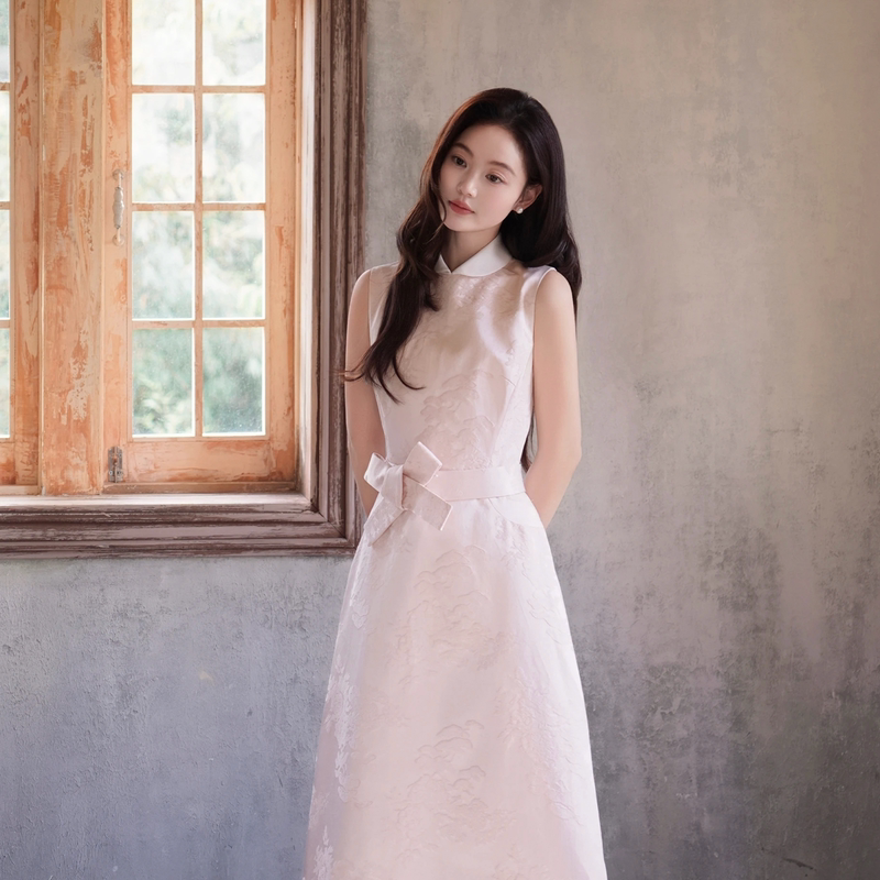 Original Genuine Echo Official Bridal Dress'Hibiscus Face' for Marriage Registration, Engagement, Wedding, and Toast Ceremony Original Genuine Echo Official Bridal Dress'Hibiscus Face' for Marriage Registration, Engagement, Wedding, and Toast Ceremony
