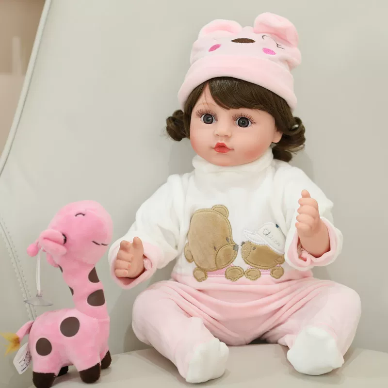 Doll, speaking toy from soft rubber
