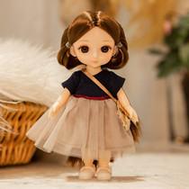Childrens simulation joint movable toy doll Doll Dress Doll Dress Doll Princess set girl gift box gift