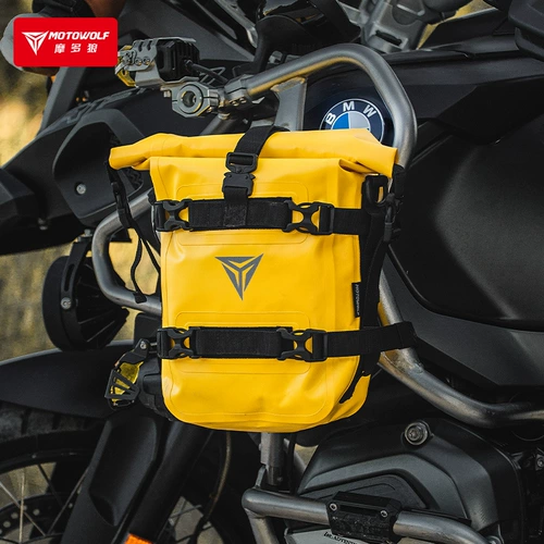 MO Duo Wolf Motorcycle Speed ​​Bumper Bummer Bumper Off -Redight Отражая водонепроницаемое боковое пакет многофункциональный